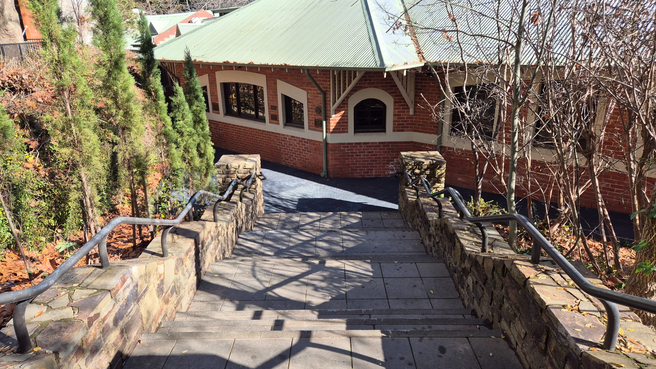 Hepburn Bathhouse decking finished works