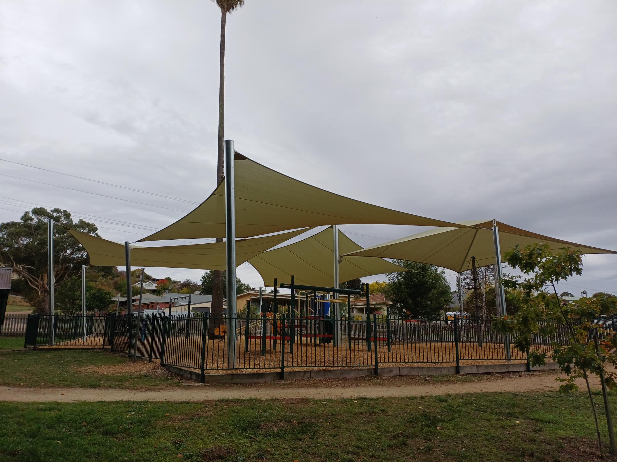 Queens Park, Clunes - Shade sail
